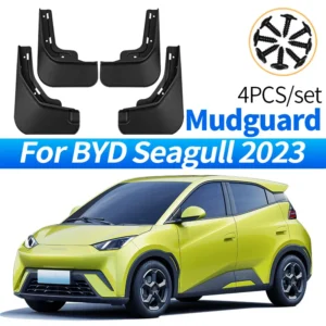 For BYD Seagull 2023-2024 Mud Flaps Splash Guards MudFlaps Front Rear Mudguards Fender Car Exterior Accessories Auto Parts