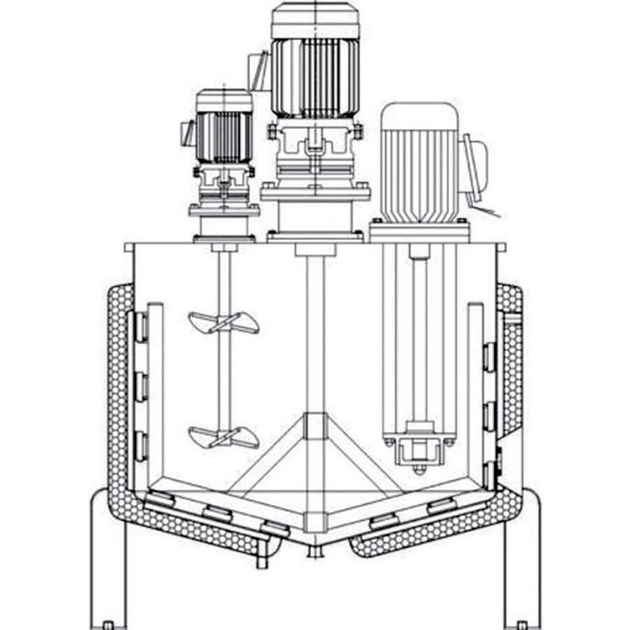 High shear emulsifying tank - Image 2