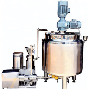 High speed dispersing stirring tank
